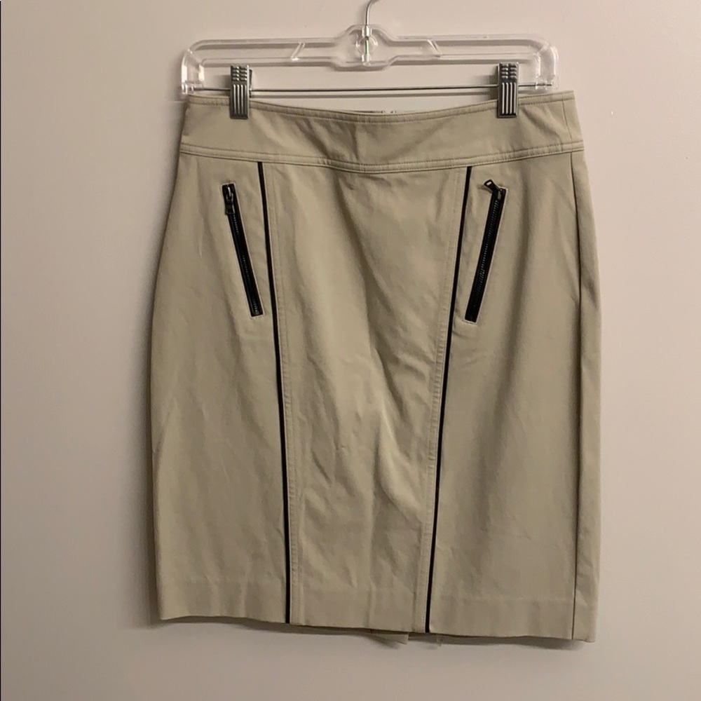 Ann Taylor paneled pencil skirt